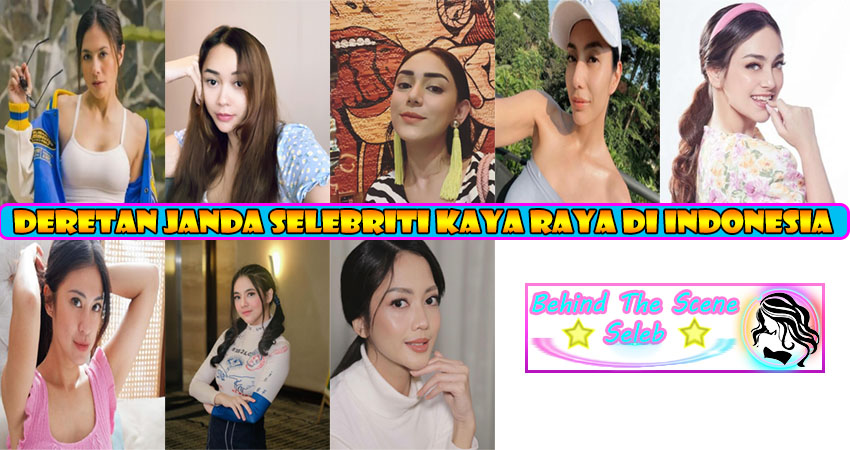 Deretan Janda Selebriti Kaya Raya di Indonesia