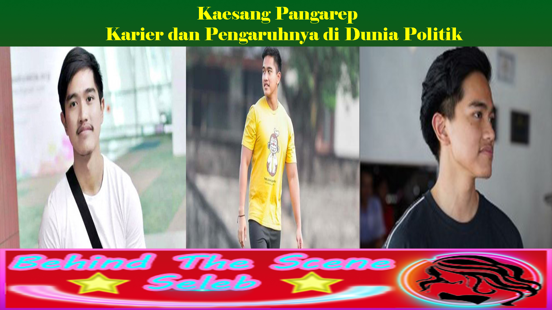 Kaesang Pangarep: Karier dan Pengaruhnya di Dunia Politik